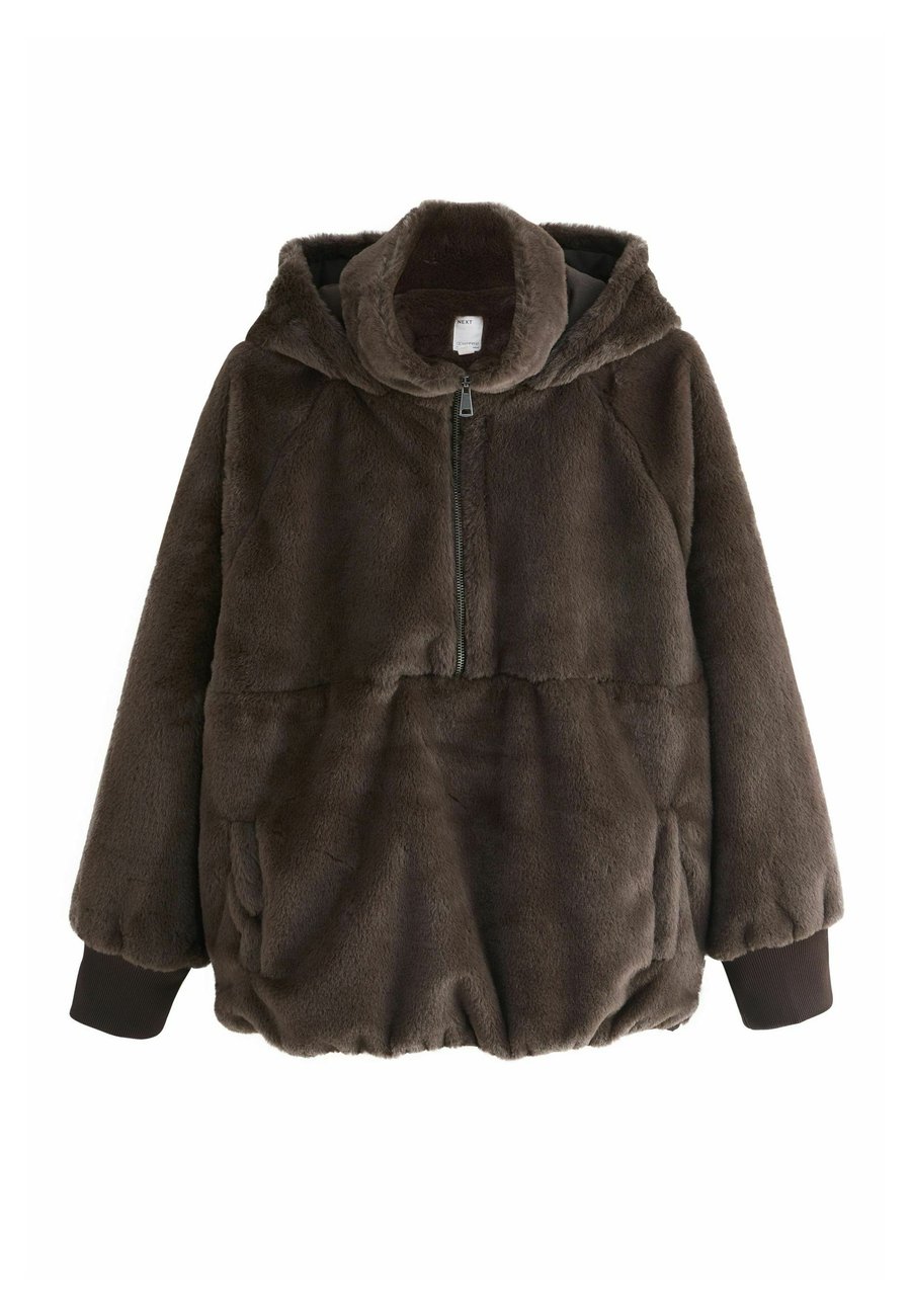 

Джемпер Next HALF ZIP, Chocolate Brown/Brown