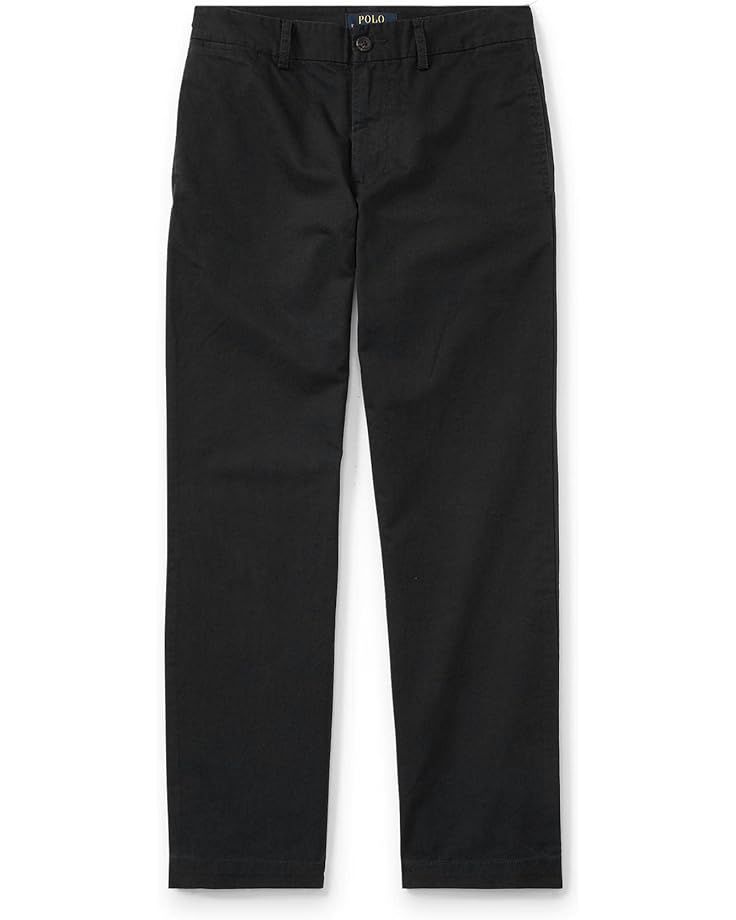 

Брюки Polo Ralph Lauren Kids Slim Fit Cotton Chino Pants, цвет Polo Black