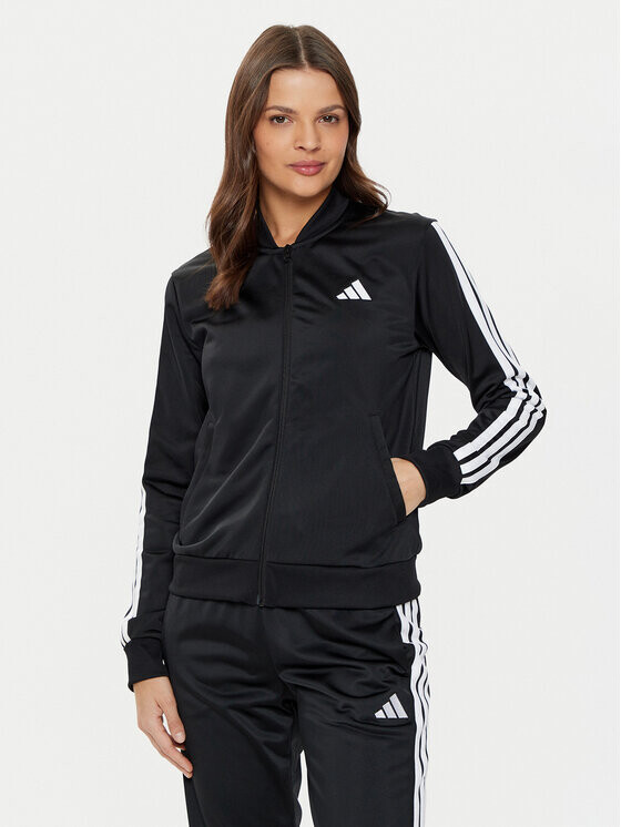 Спортивный костюм стандартного кроя Adidas, черный — фото 3