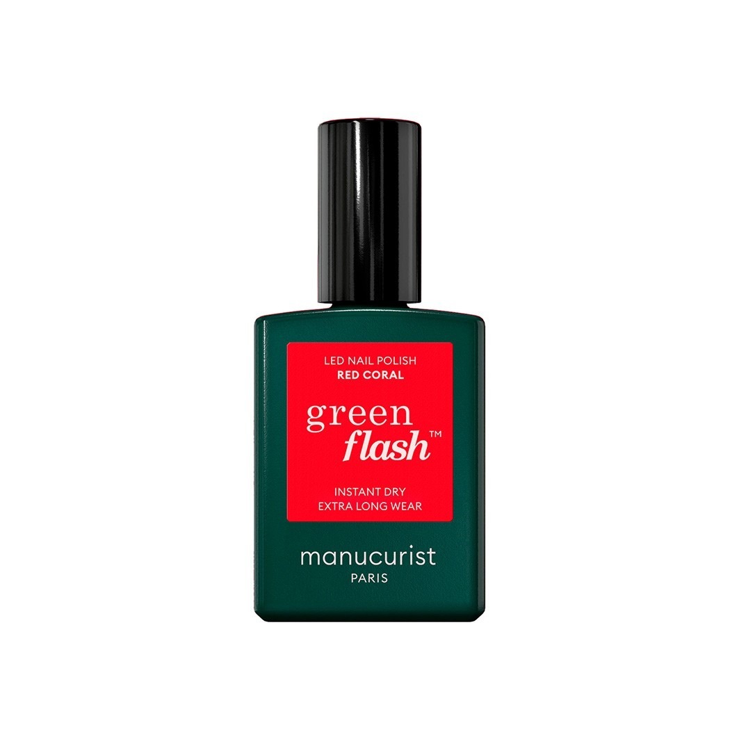 

Лак для ногтей green flash instant dry extra long wear Manucurist, 15 ml, объем 15 мл