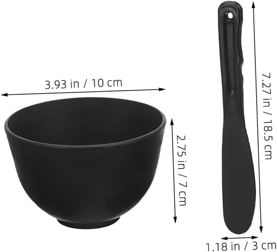Набор Beatifufu — Силиконовой маски для лица с миской и кистью — фото 2