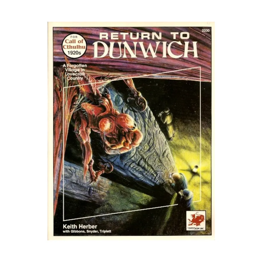 

Return to Dunwich, Call of Cthulhu - Rule, Source & Supplement Books (Chaosium 1st-5.5 Editions), мягкая обложка