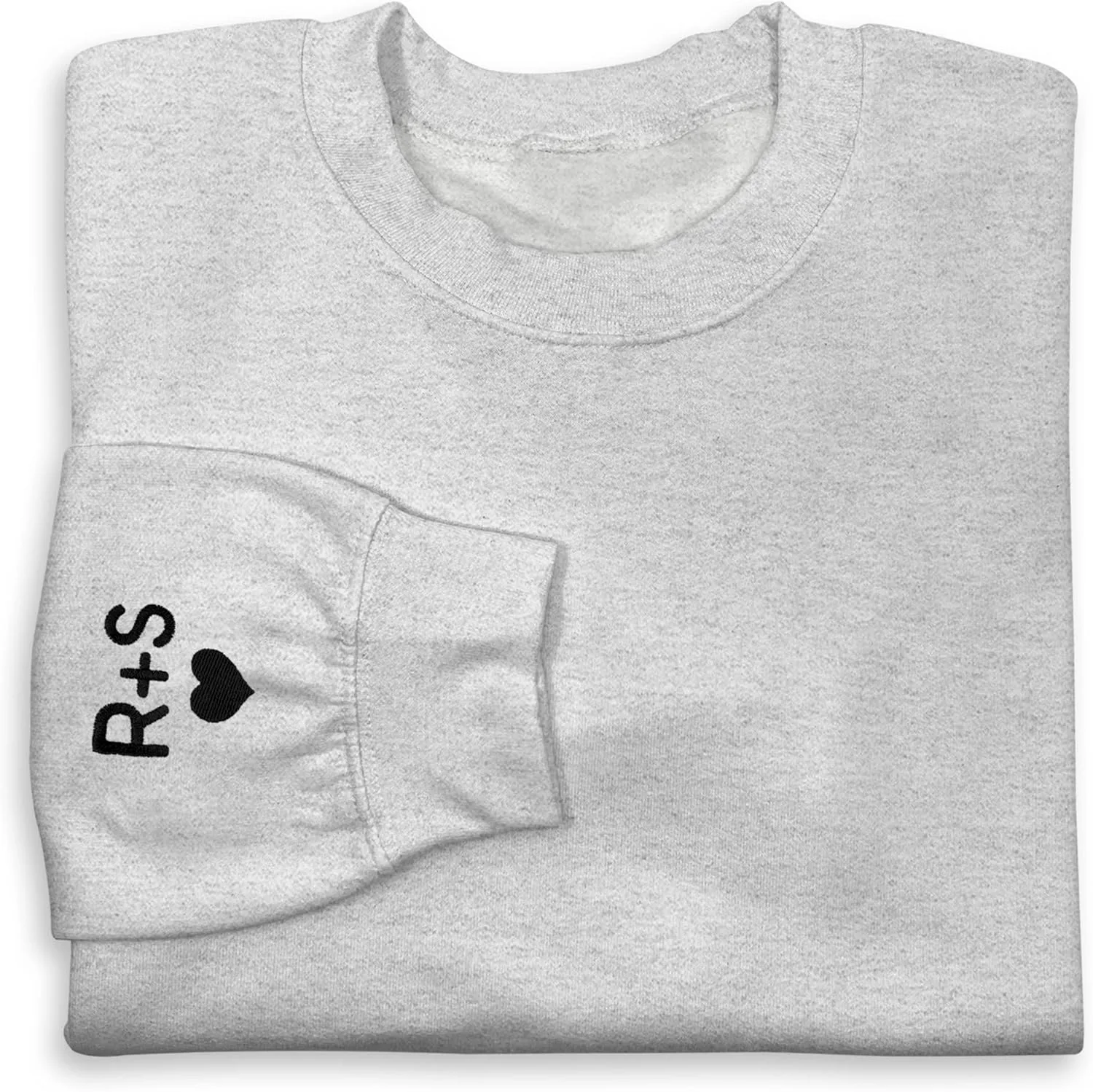 

NACRE APPAREL Свитшот для пары с вышивкой и двумя инициалами