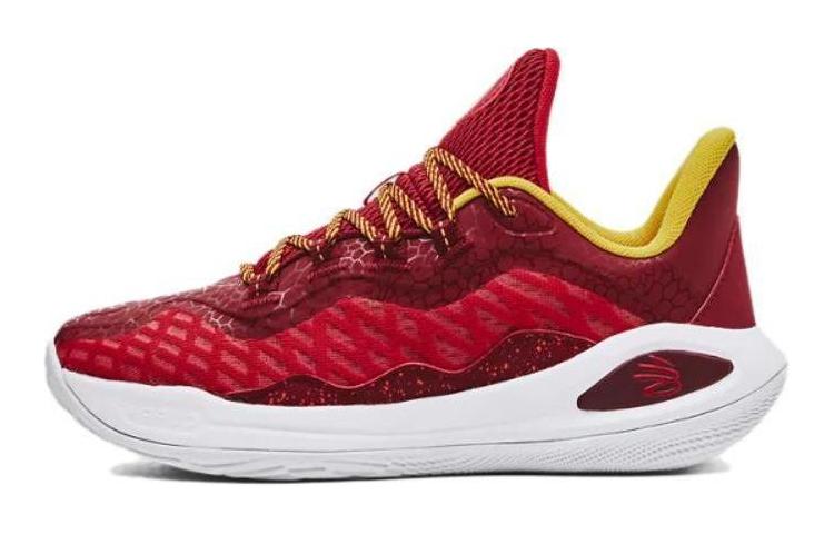 

Баскетбольные кроссовки Curry 11 Kids GS Low-top Red Under Armour, красный