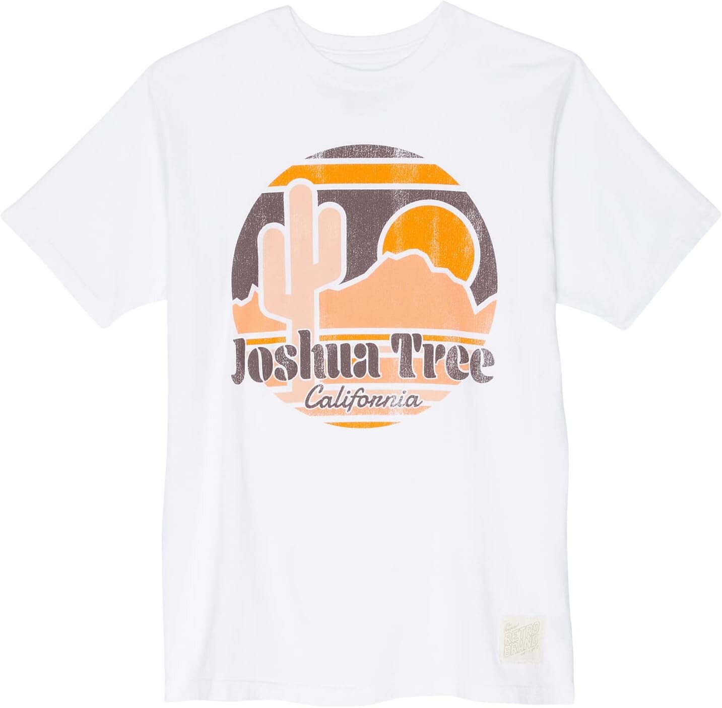 

Футболка The Original Retro Brand Kids Cotton Joshua Tree Crew Neck Tee, белый