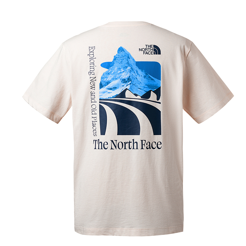 

Футболка мужская Off White The North Face, кремовый