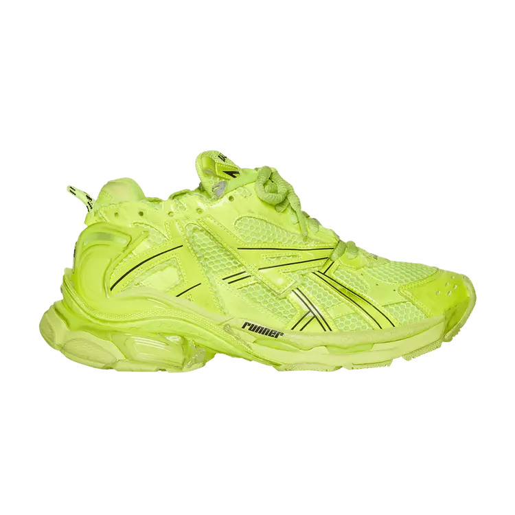 

Кроссовки Balenciaga Runner Sneaker Fluo Yellow, желтый