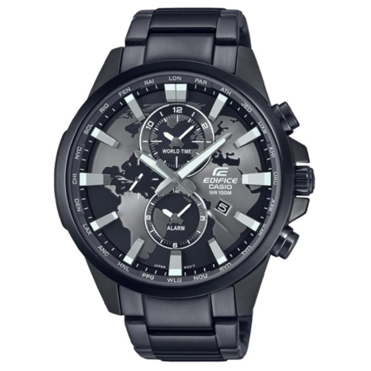 

CASIO Часы Men EDIFICE Black Watch EFR-303DC-1A, Black Dial