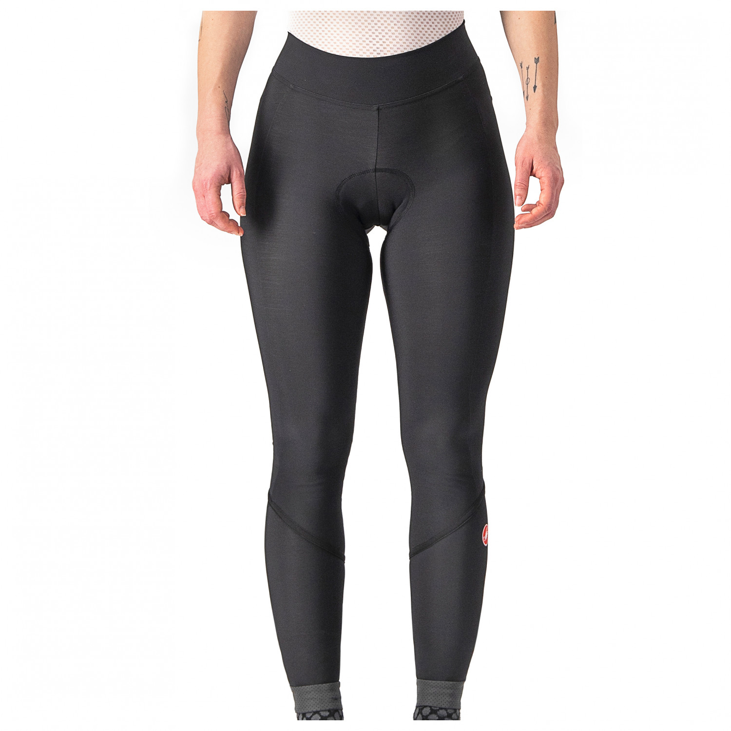 

Велосипедные шорты Castelli Velocissima Thermal Tight, цвет Black/Black Reflex