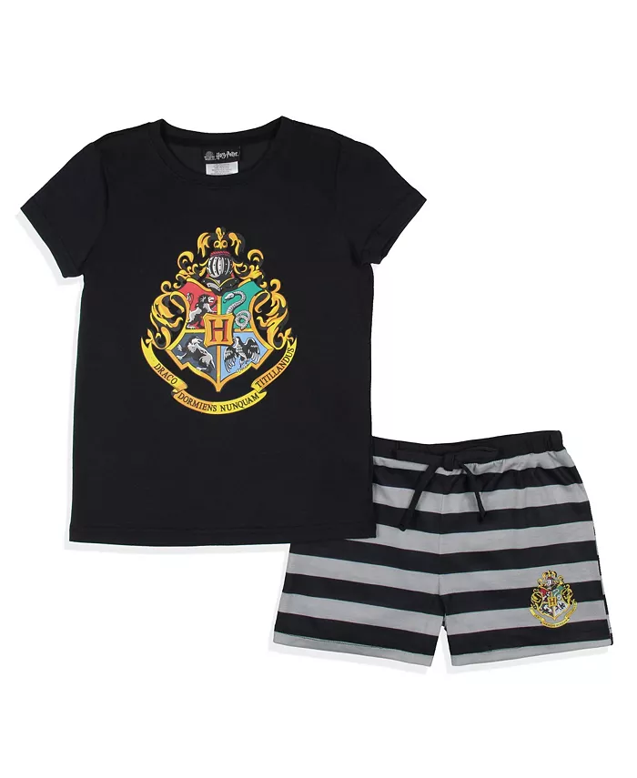 

Детский пижамный комплект "Wizarding World" с гербом Хогвартса для девочек Harry Potter, мультиколор