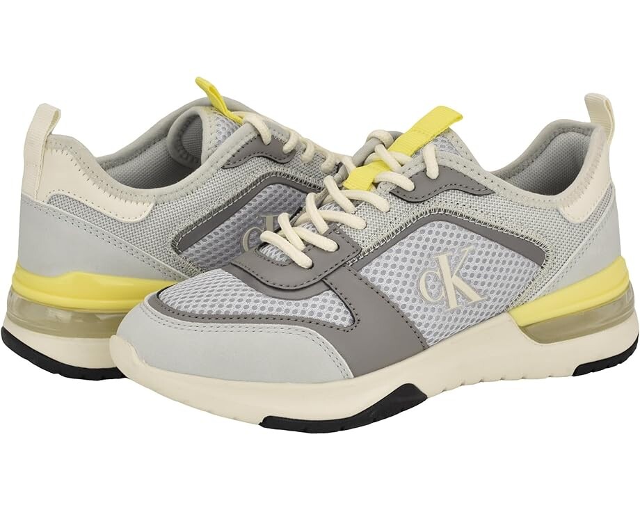 

Кроссовки Calvin Klein Jazmeen, цвет Light Grey/Yellow