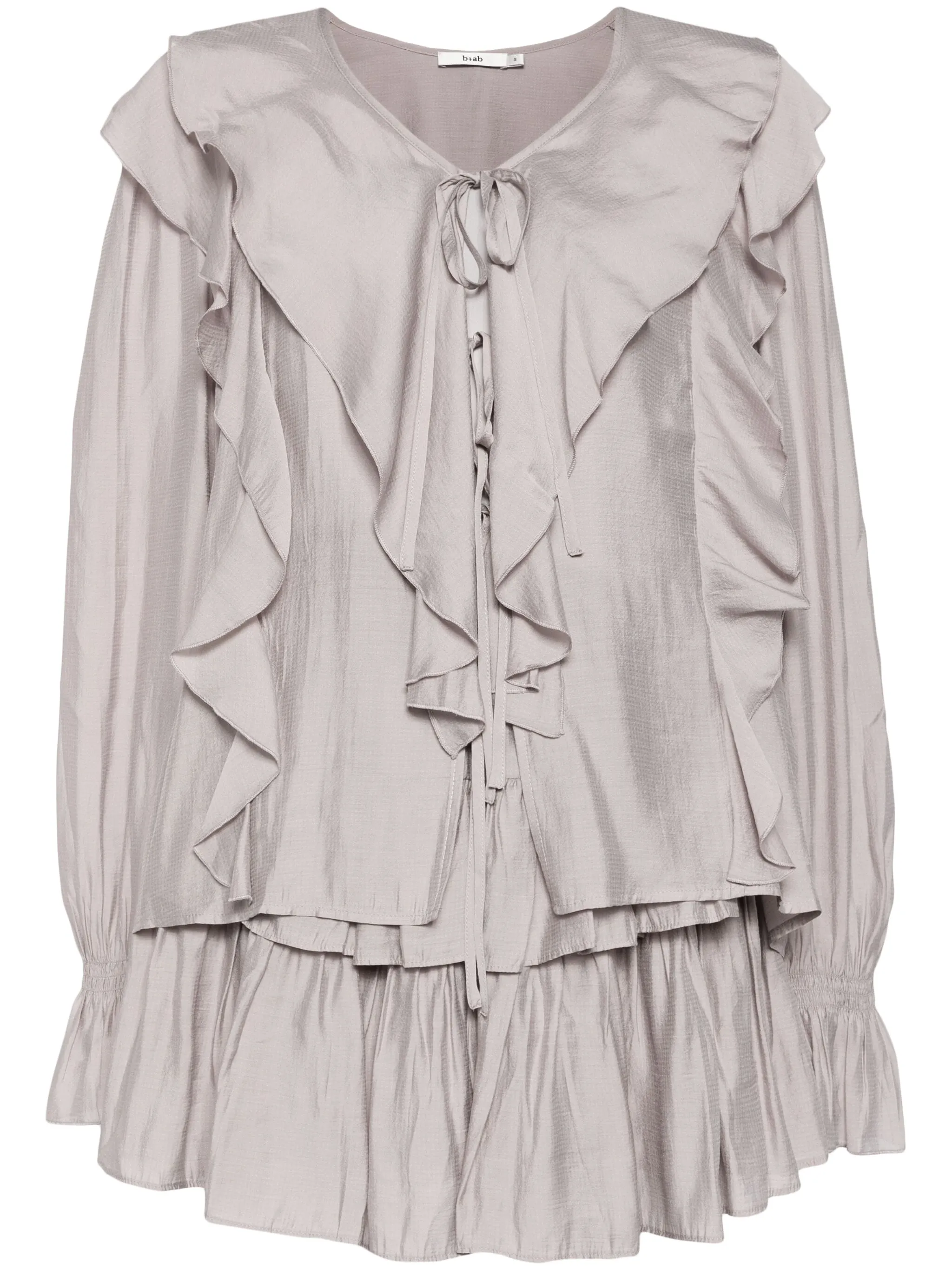 

Комплект из топа и юбки B+Ab, серый