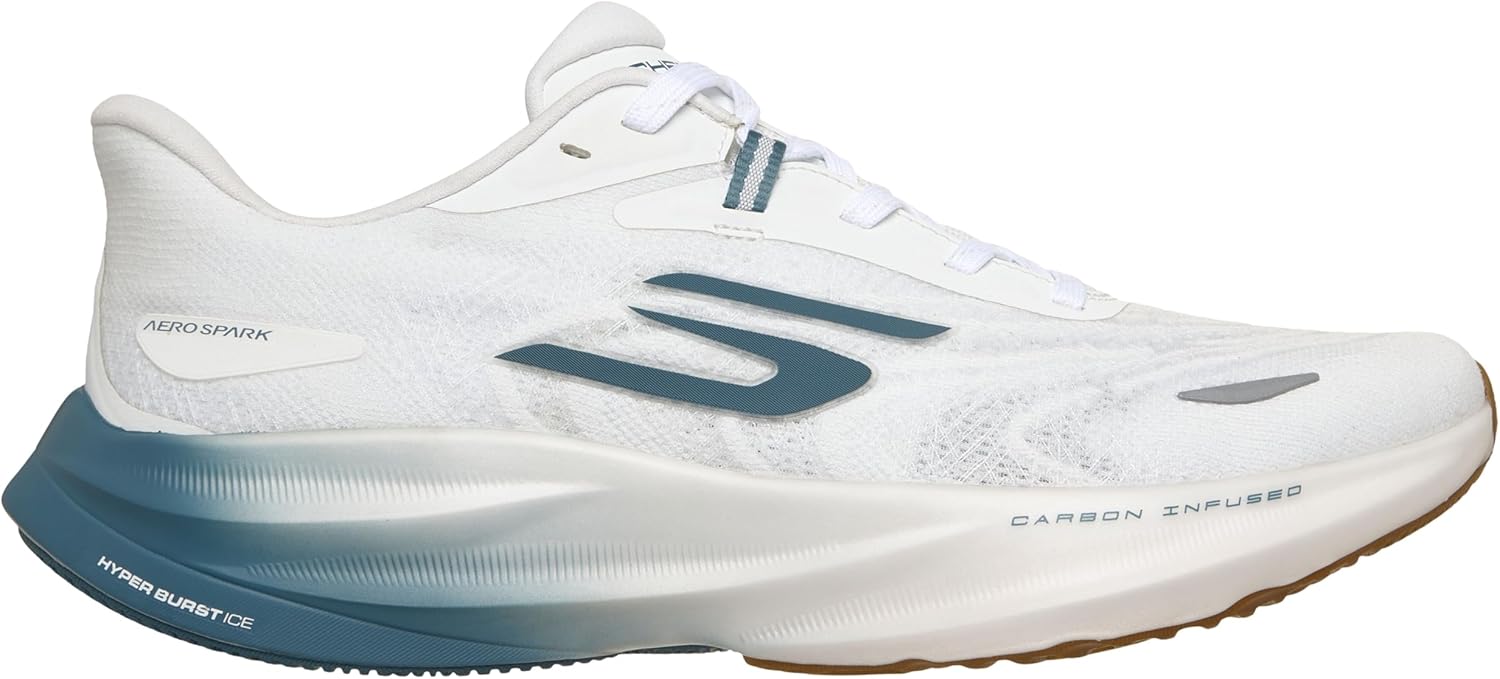 Мужские кроссовки Skechers Aero Spark, белый/синий — фото 4