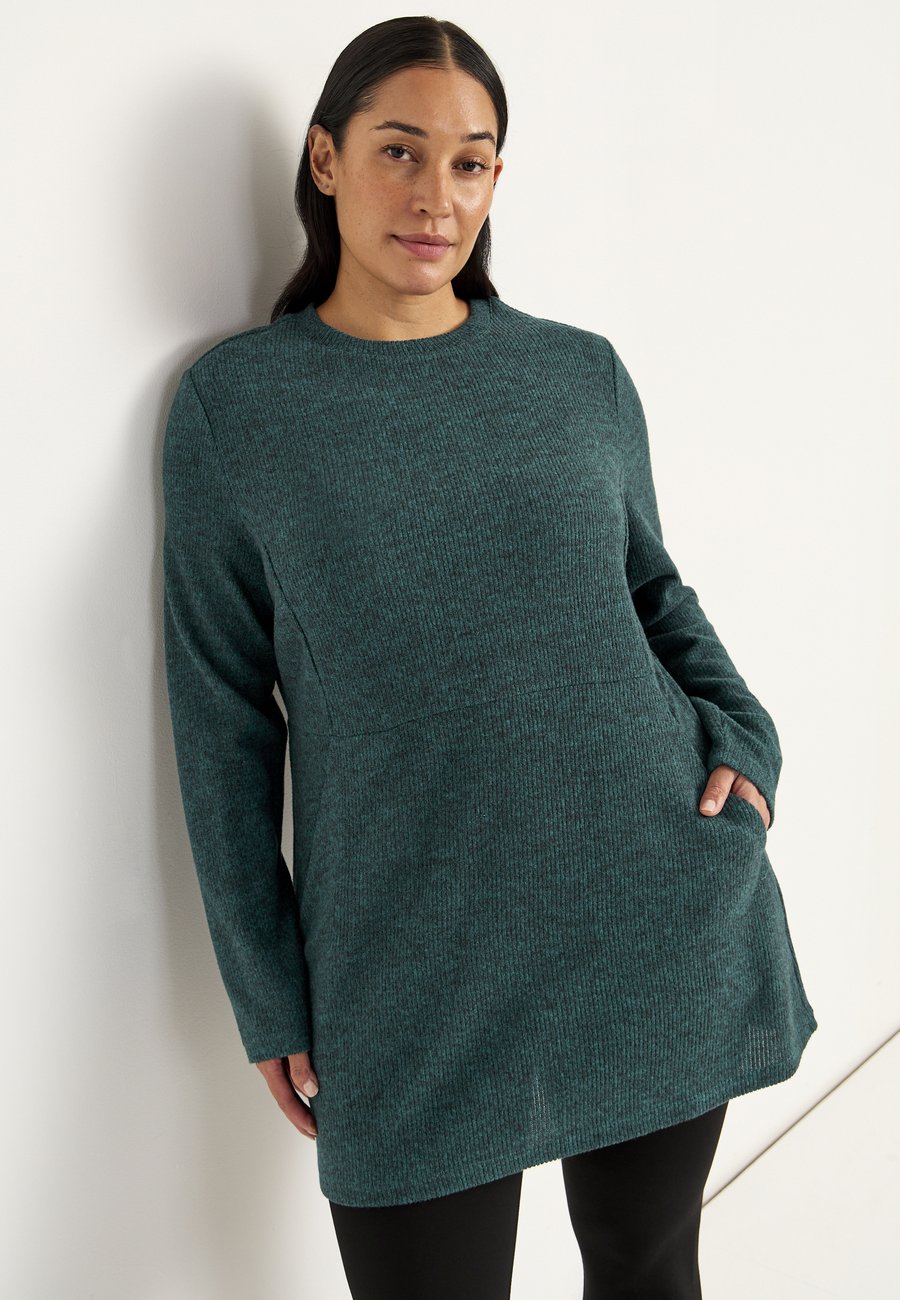 

Джемпер Cellbes of Sweden SUPER SOFT WITH POCKETS, Petrol-Green/Dark Green