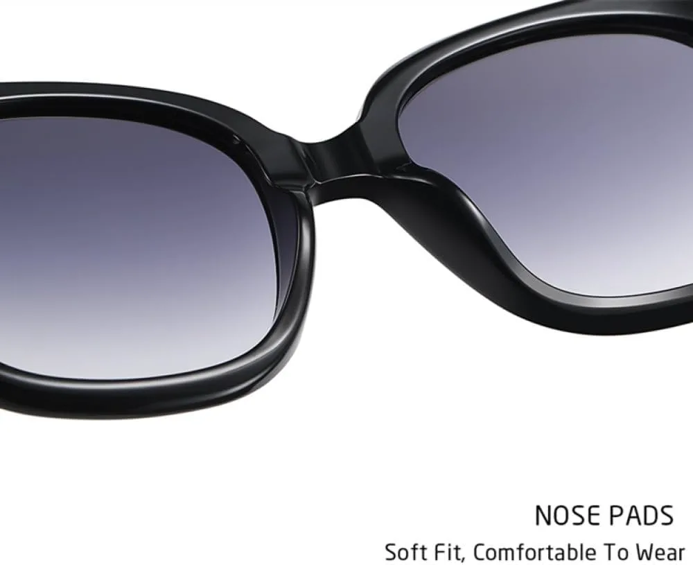 

Солнцезащитные очки MUTYNE квадратной формы для женщин, женские очки для вождения, мужские большие винтажные очки для женщин с защитой от УФ-излучения UV400, Brown