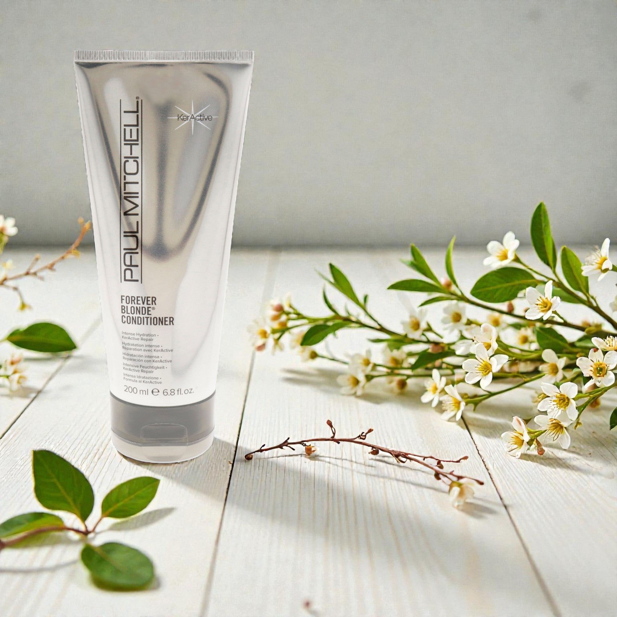 Кондиционер KerActive Forever Blonde от Paul Mitchell для мужчин и женщин - 193 г (6,8 унций), прозрачный — фото 2