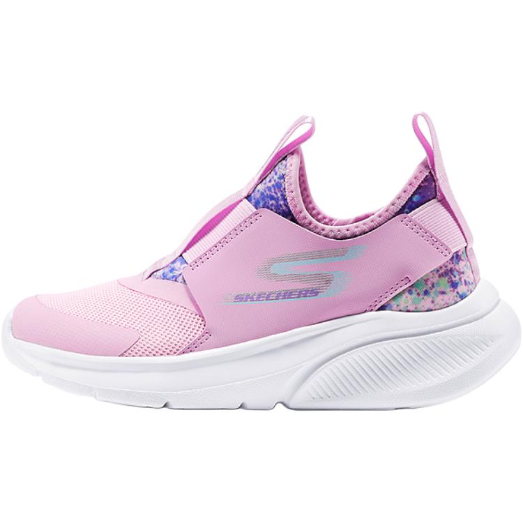 

Детские кроссовки SKECHERS GIRLS с низким верхом, устойчивые к истиранию. Skechers Kids, розовый/белый