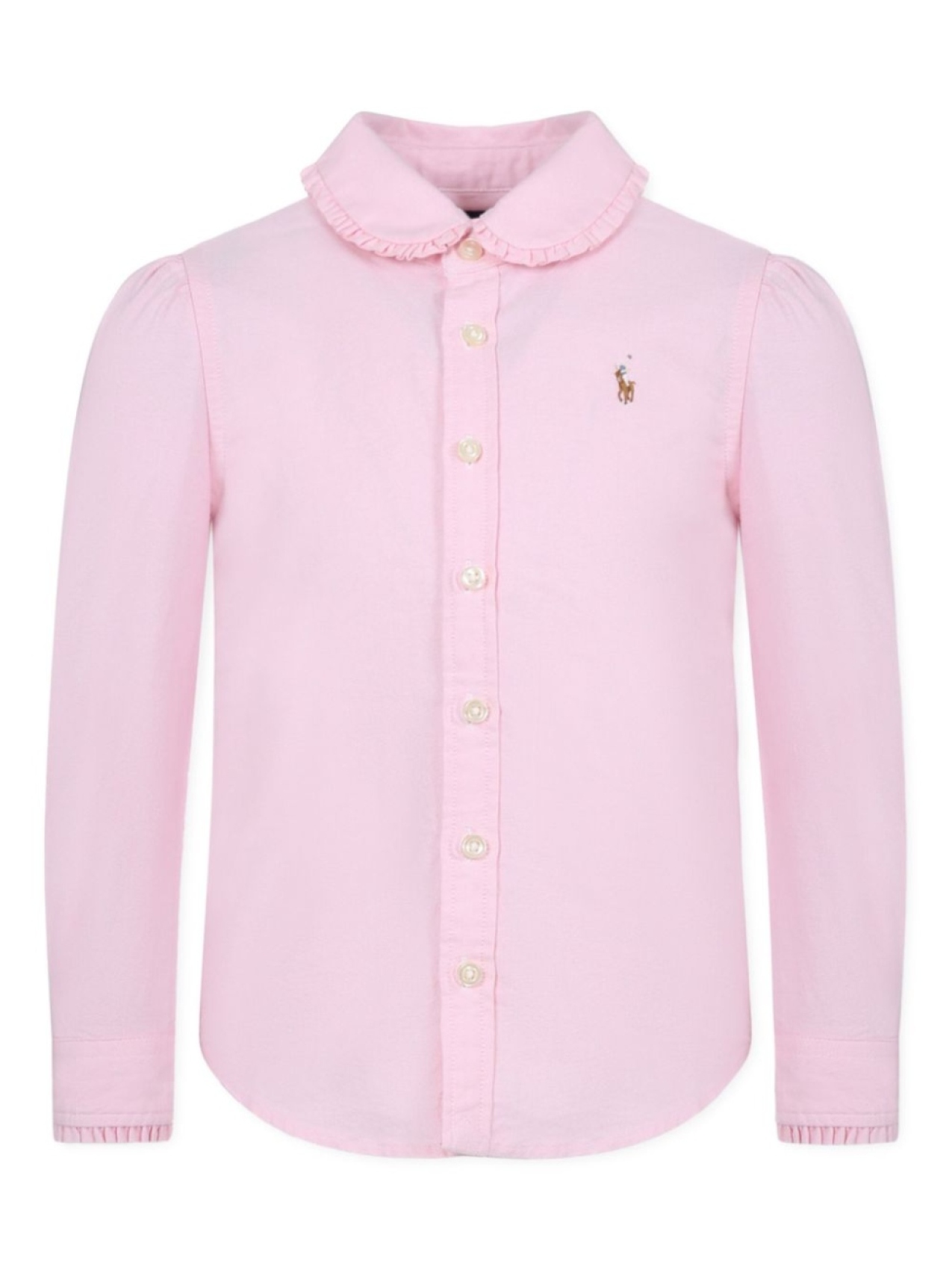 

POLO RALPH LAUREN KIDS Рубашка Polo Pony с вышивкой, розовый