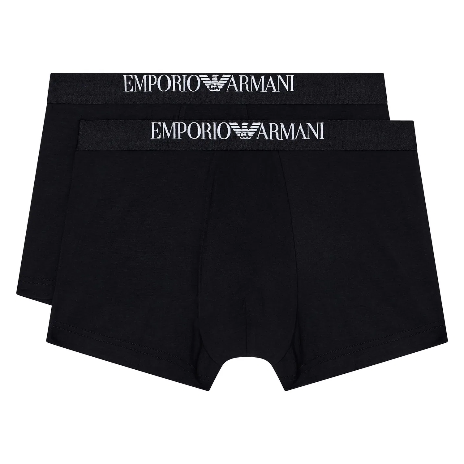 Боксеры, 2 шт., Emporio Armani, черный