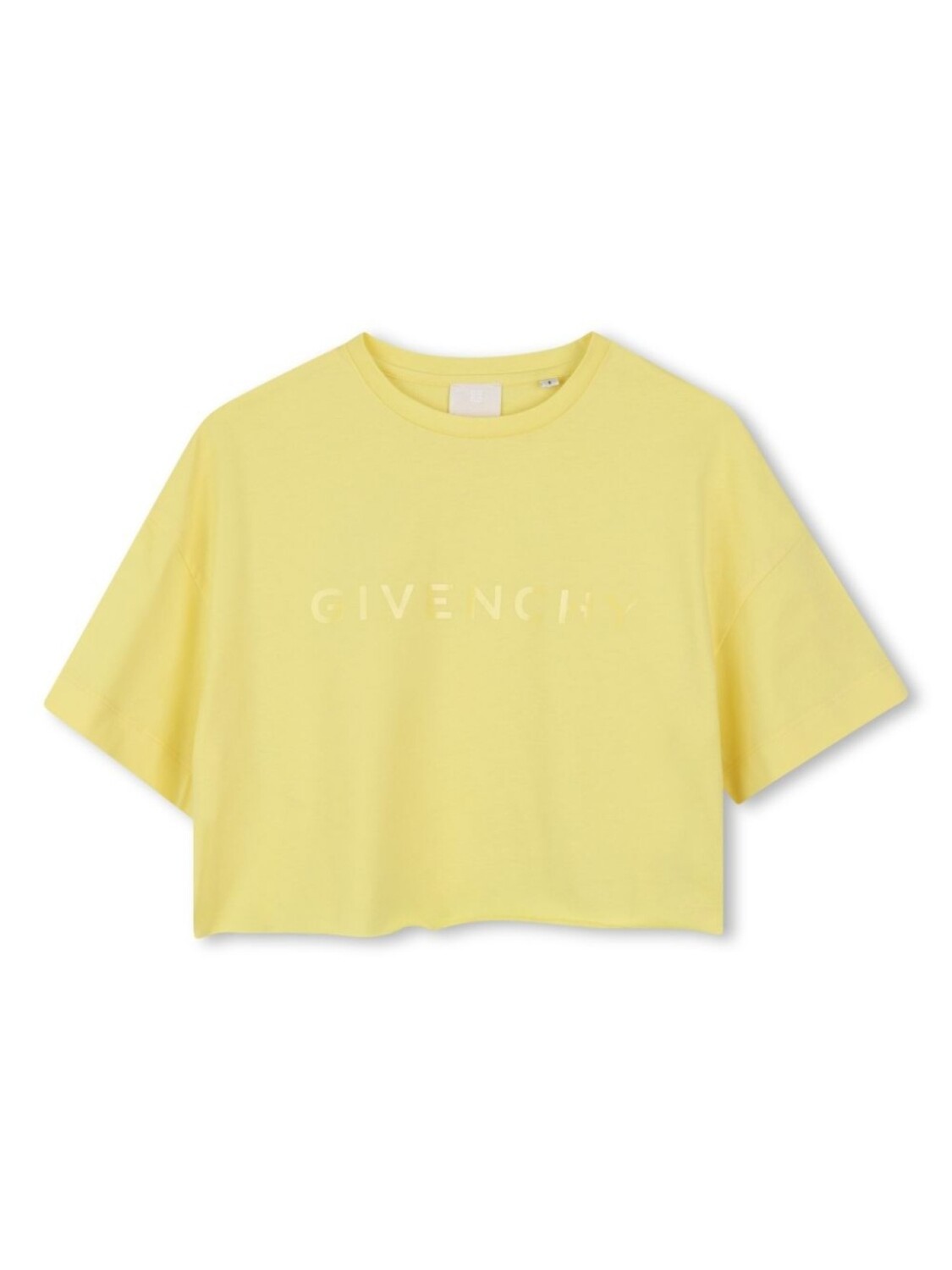 

Givenchy Kids футболка из органического хлопка, желтый