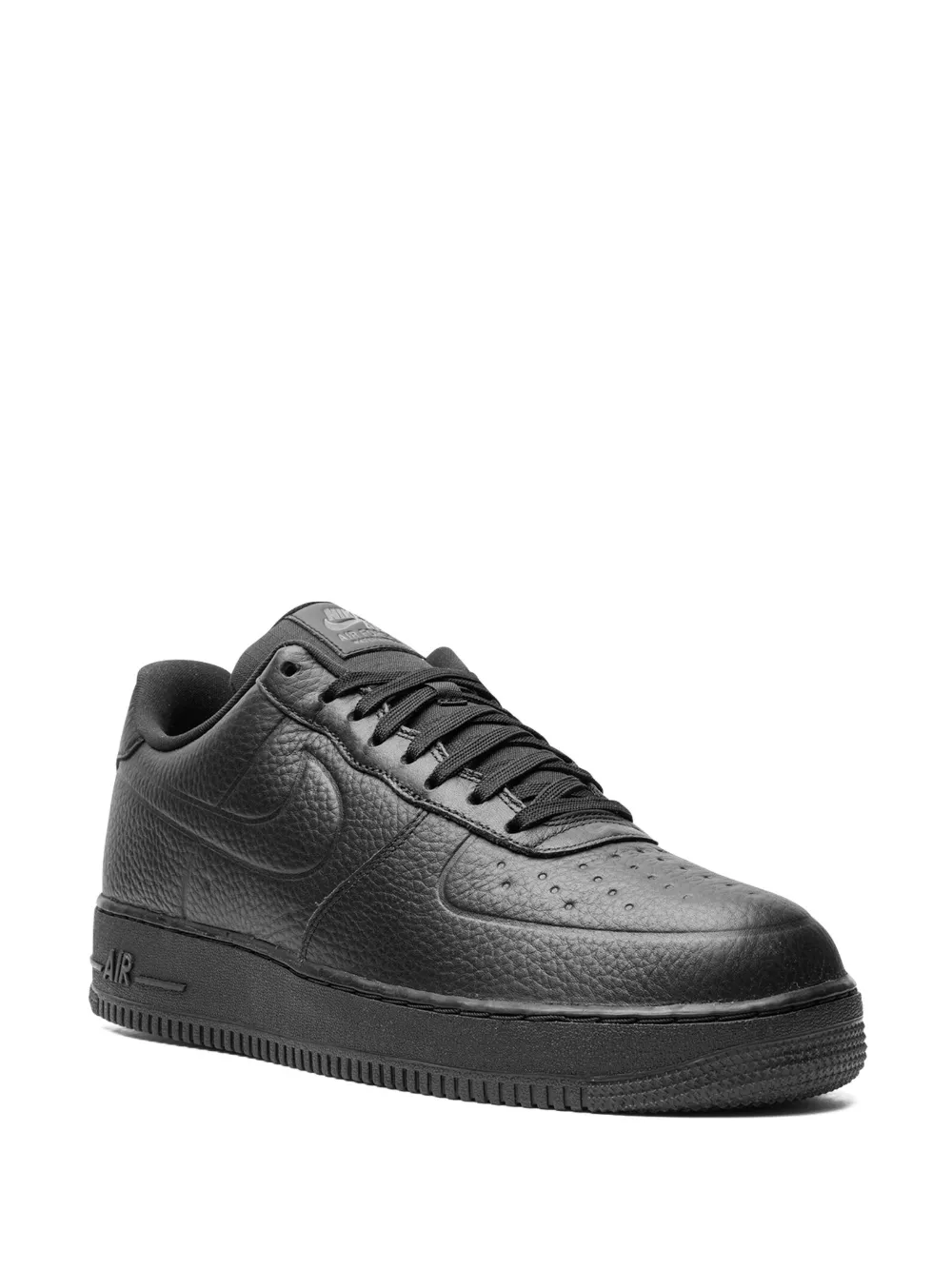Кроссовки Air Force 1 Low Waterproof Triple Black Nike, черный — фото 2