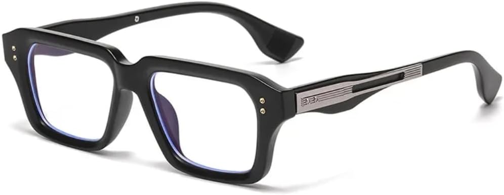 

Классические солнцезащитные очки с заклепками для женщин и мужчин, винтажные солнцезащитные очки в стиле панк, популярные для активного отдыха и вождения, роскошные дизайнерские очки SZVVBKK, Black Silver Clear