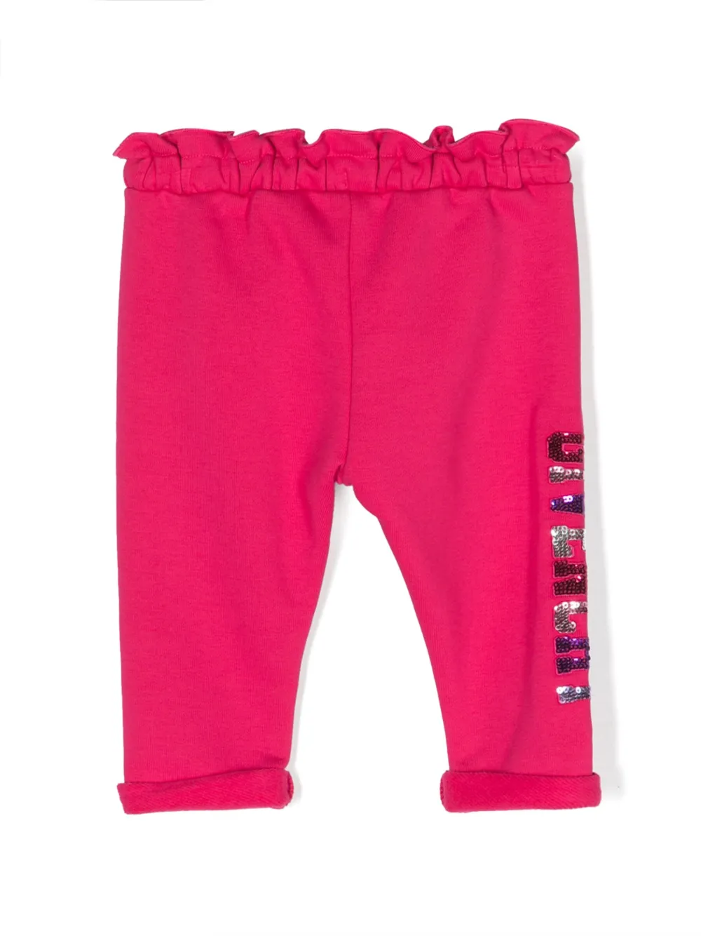 Спортивные брюки с пайетками Givenchy Kids, розовый — фото 2
