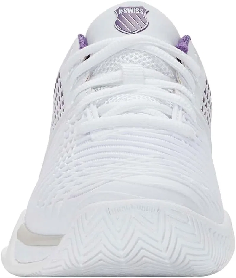 Кроссовки теннисные K-Swiss Express Light 3, White Purple Haze Lunar Rock — фото 4