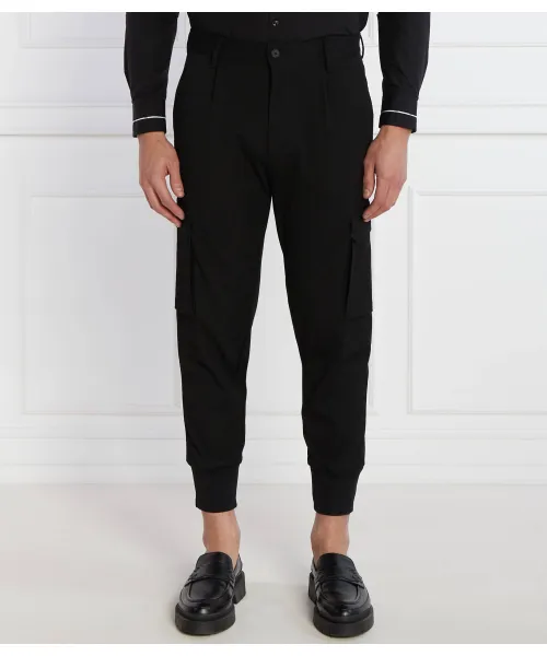 

Брюки-Карго glavin241 Slim fit Hugo, черный