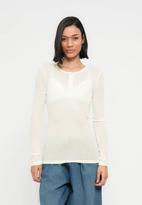 

Футболка с длинными рукавами dodo Samsøe Samsøe, Egret, Белый, Футболка с длинными рукавами dodo Samsøe Samsøe, Egret