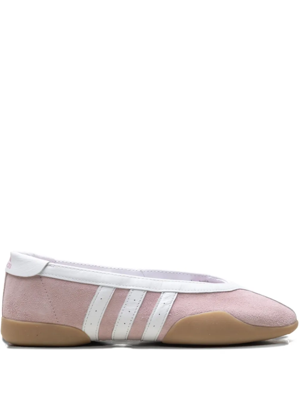 Балетки Taekwondo Mei Ballet three-stripe sneakerinas adidas, розовый