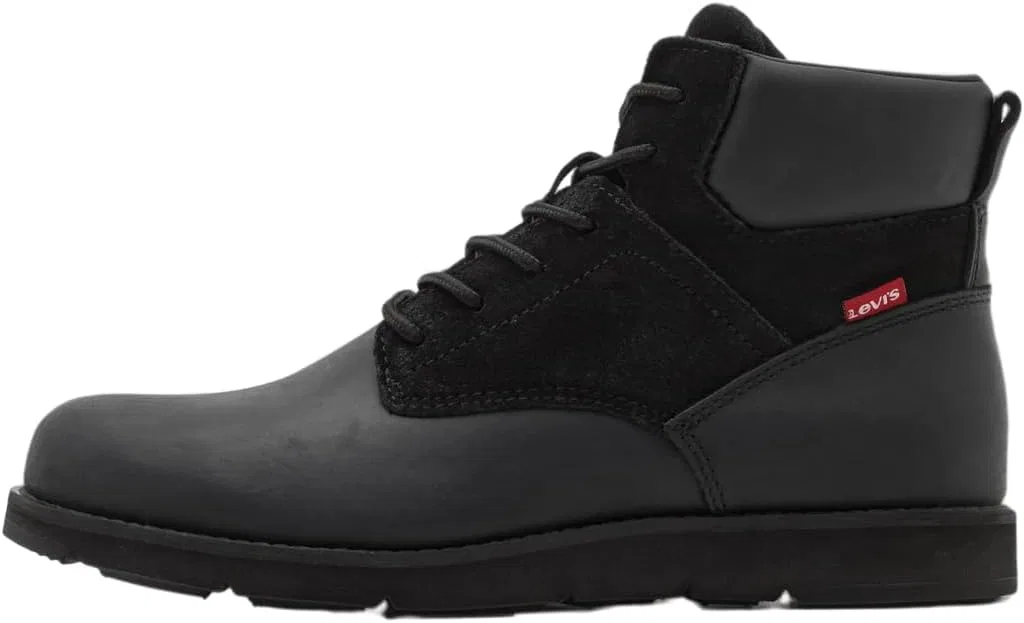 Женские джинсы Levi's, туфли Levi's на шнуровке, 2-Full Black