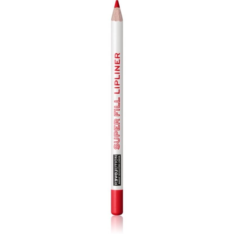 

Makeup Revolution, Карандаш для губ Relove Super Fill оттенка Babe (Знойный красный), 1 г