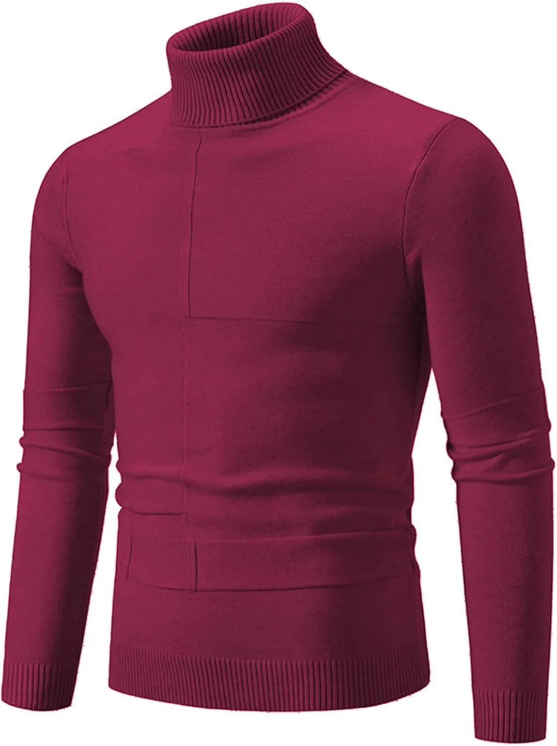 

Мужской свитер-водолазка Casual Slim Fit