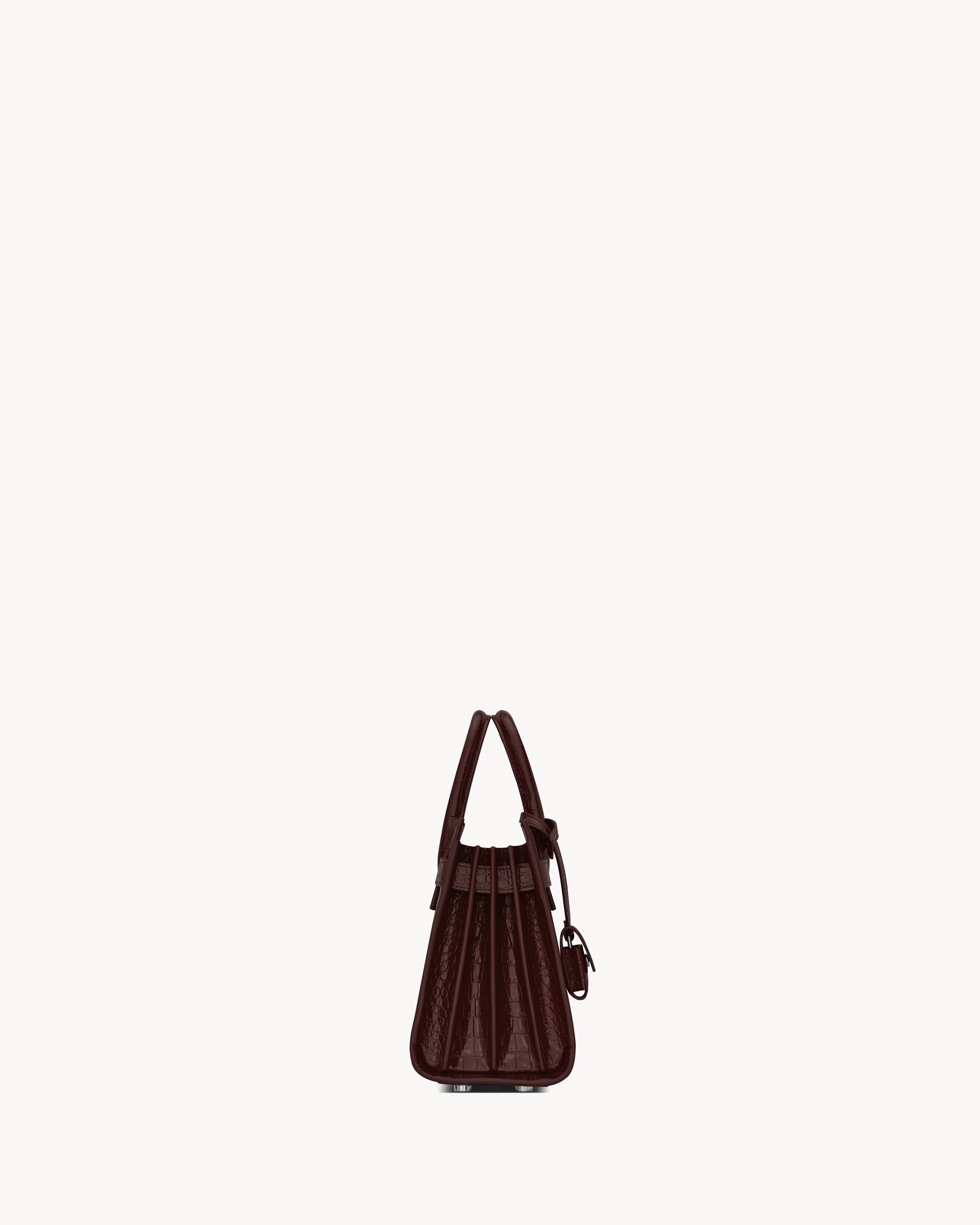 Сумка SAC DE JOUR в версии нано Saint Laurent, красный — фото 4