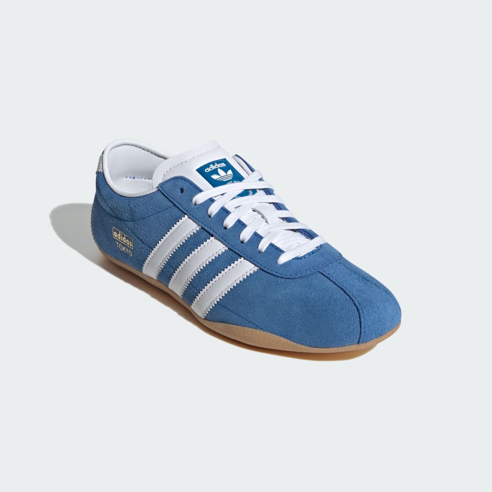 Кроссовки Adidas Tokyo Shoes, цвет Blue Bird/Cloud White/Gum — фото 4