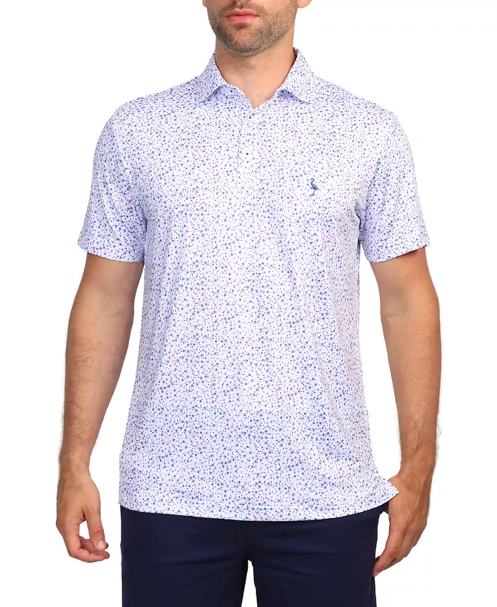 

Большой и высокий цветочный поло Performance Tailorbyrd, фиолетовый