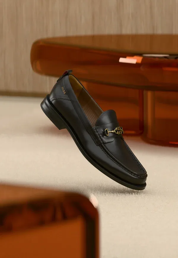 Туфли-слипоны Varian smart slip ons Hugo, черный