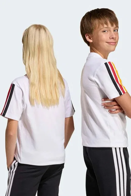 Футболка детская DFB KIDS Adidas Performance, белый — фото 3