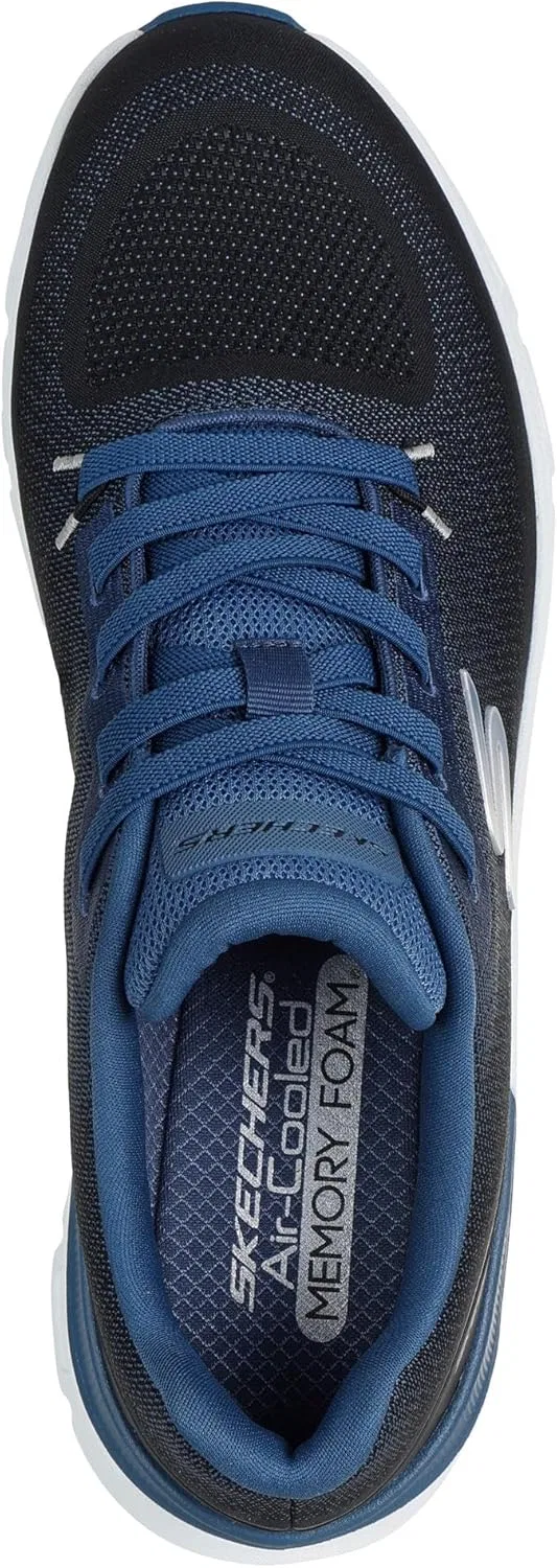 Мужские кроссовки Skechers Glide-Step Pro Waverra, Black Blue — фото 3