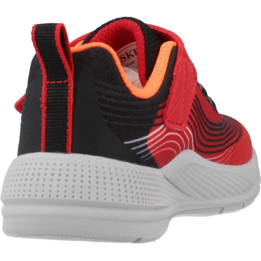 Кроссовки Skechers модель Microspec Advance цвет красный — фото 3