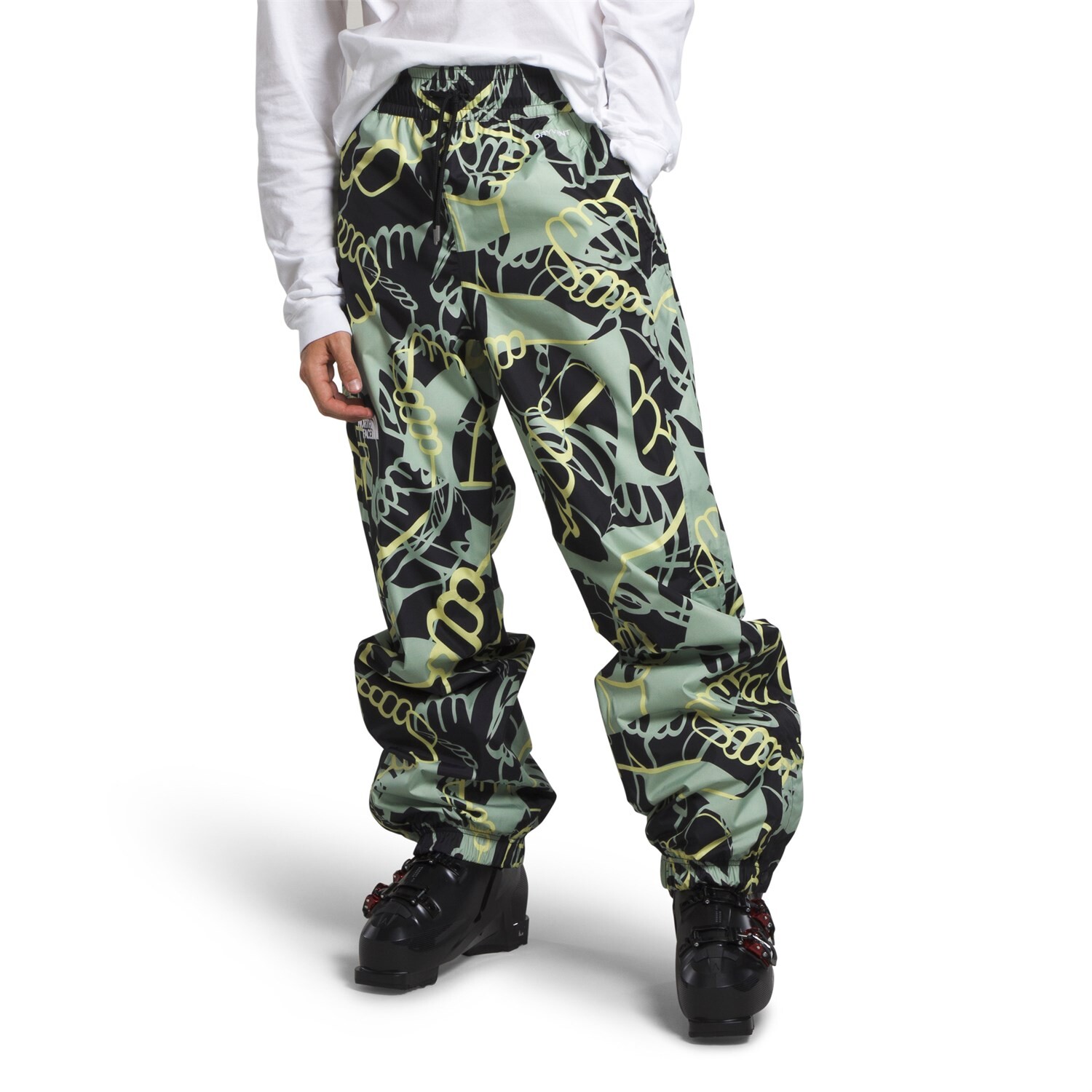 

Брюки The North Face Build Up, цвет TNF Black/Hands Print