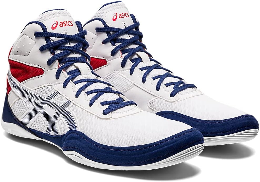 Мужские борцовские кроссовки Asics Matflex 6, белый — фото 2