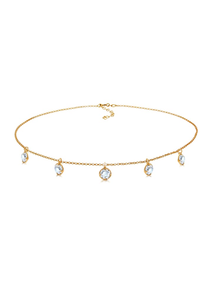 

Elli Колье из серебра 925 пробы с золотым покрытием