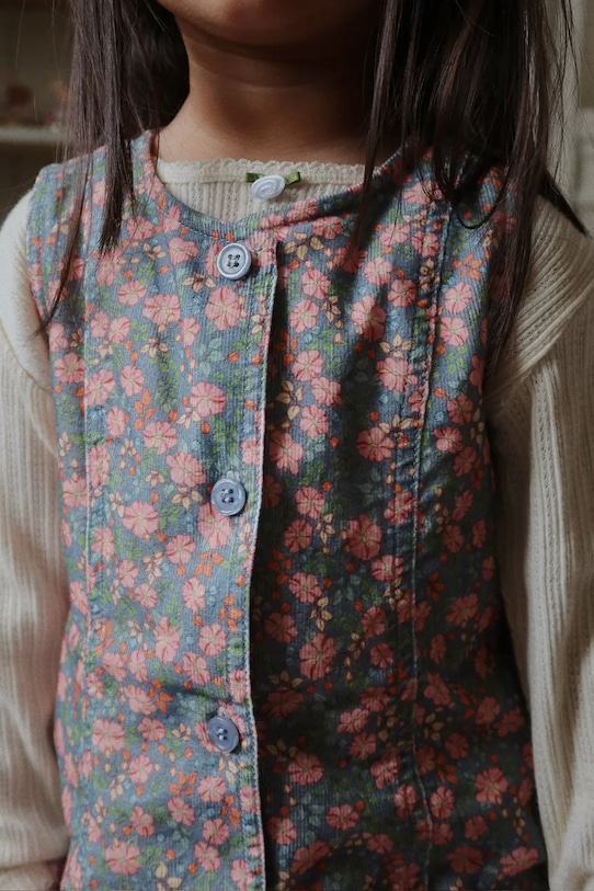 

Детское хлопковое платье CARA DRESS GOTS Konges Sløjd, мультиколор