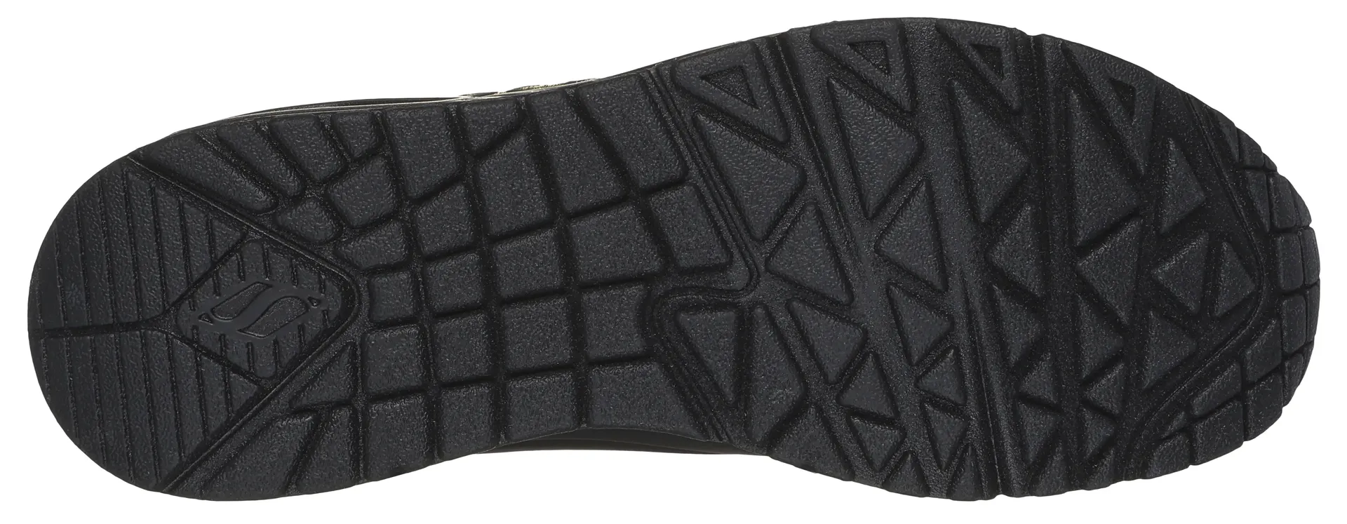 Кроссовки Skechers "UNO-GOLDEN HEART", повседневная обувь, полуботинки, шнуровка с удобной функцией Skech Air, цвет Schwarz-Goldfarben — фото 2