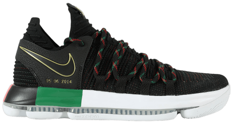 

Кроссовки Nike KD 10 EP 'BHM', разноцветный