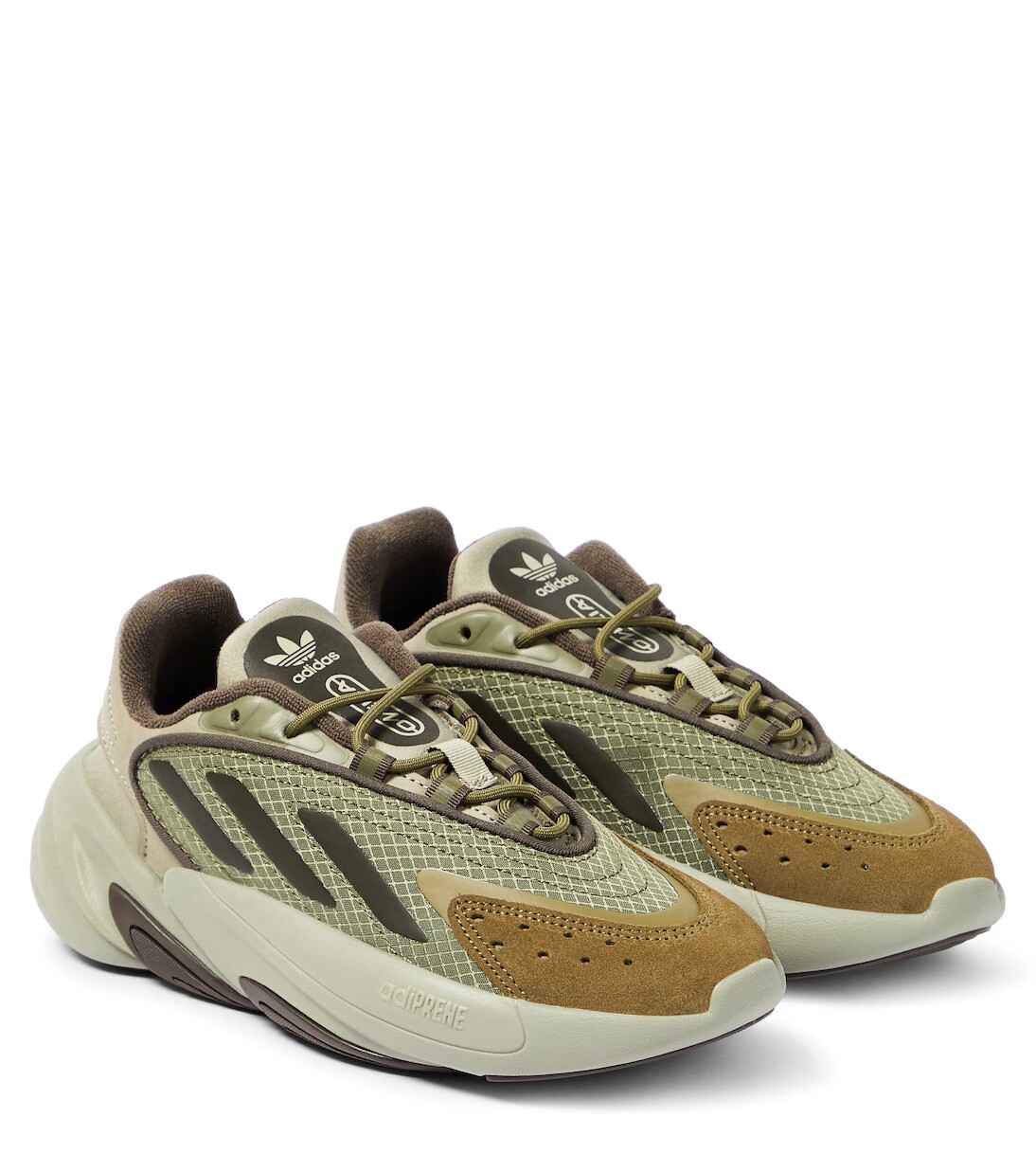 

Кроссовки ozelia Adidas Originals Kids, зеленый