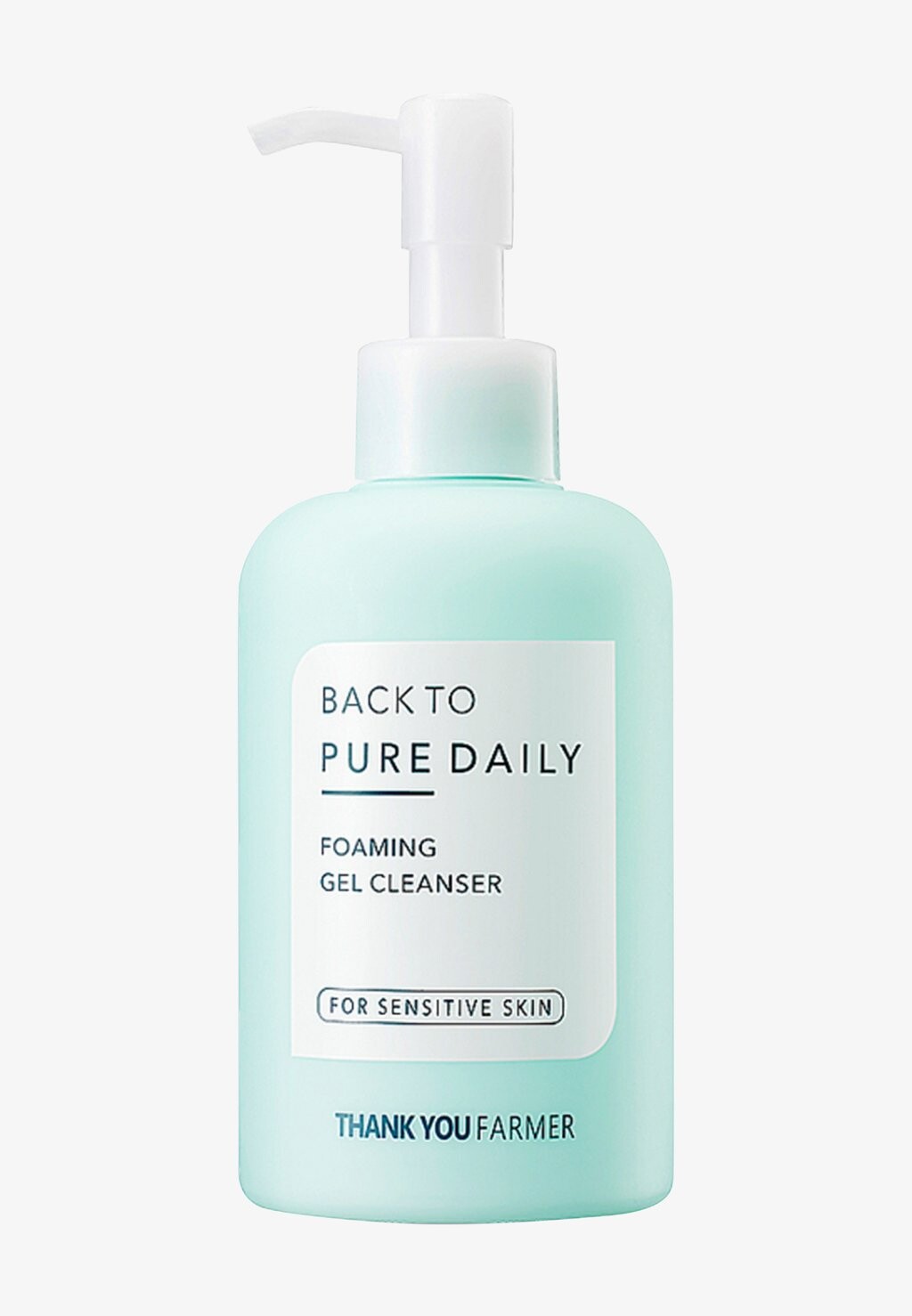 

Очищающее средство Back To Pure Daily Foaming Gel Cleanser Thank You Farmer, черный