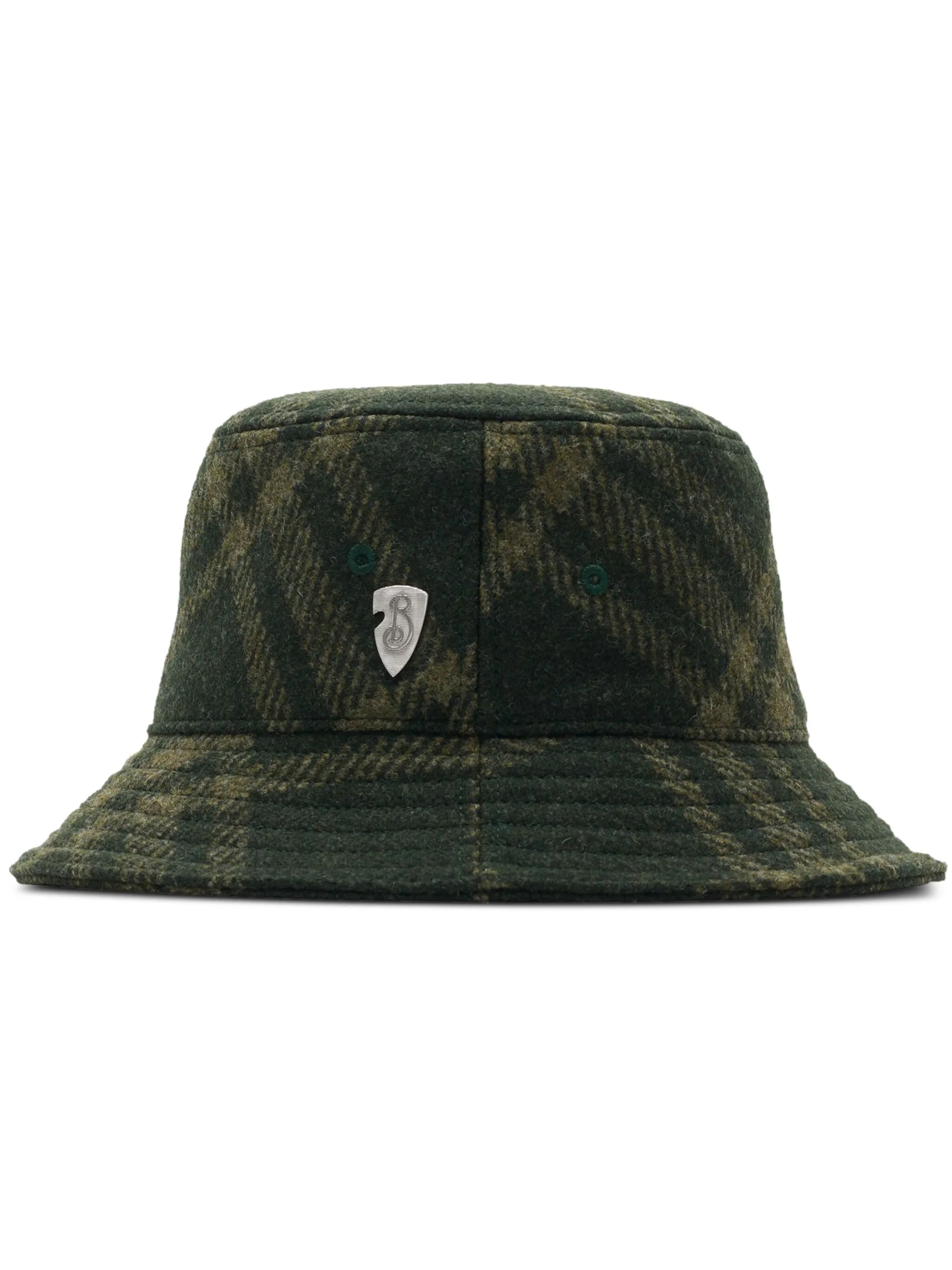 

Панама в клетку Burberry, зеленый